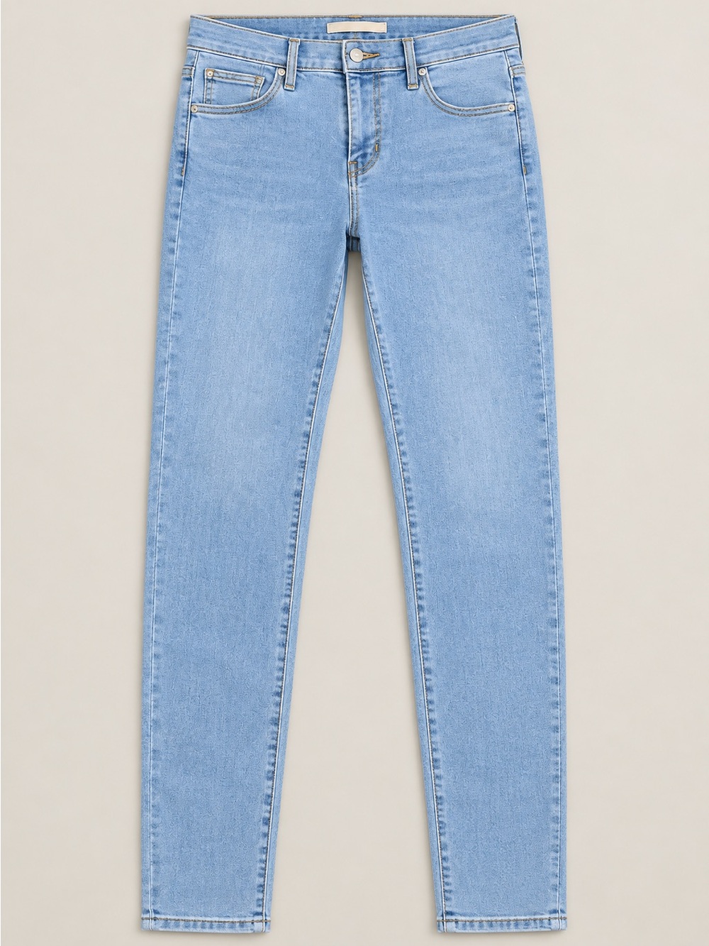 Levi’s 720 High Rise Super Skinny Jeans Light Wash Size 26